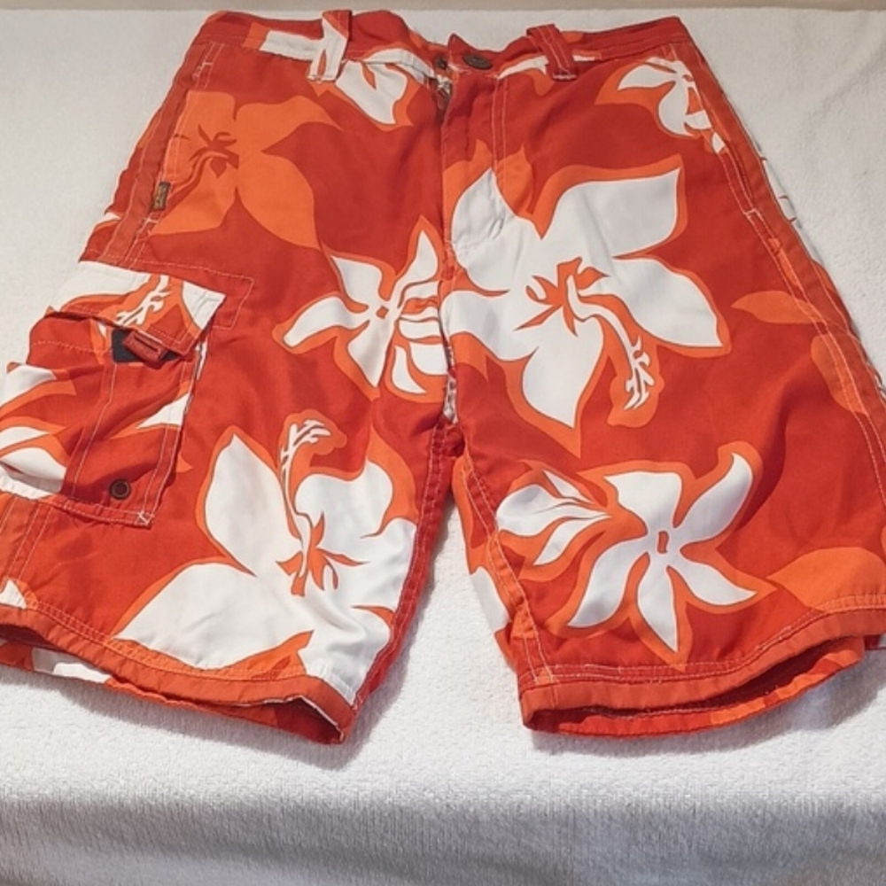 Boys swimming shorts Reversible size 14